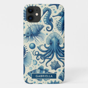 Case-Mate iPhone Case Vie marine vintage Animaux Motif