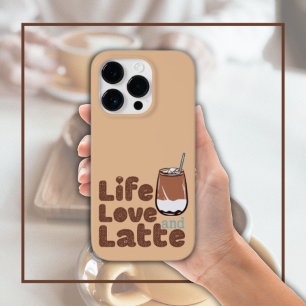 Coque Case-Mate iPhone Vie mignonne Amour et latte