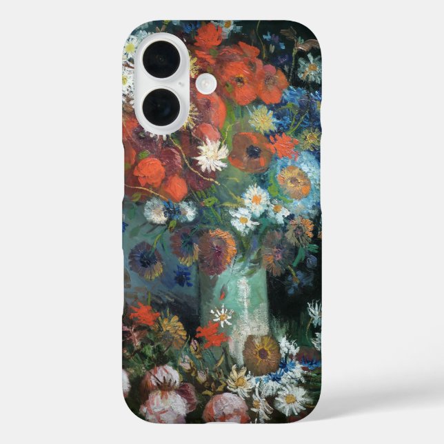 Coques Case-Mate iPhone Vie morte avec Fleurs de prairie | Vincent van Gog (Verso)