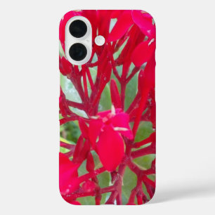 Coque Pour iPhone 16 Vie Rayonnante Art de la belle asclépiade à fleu