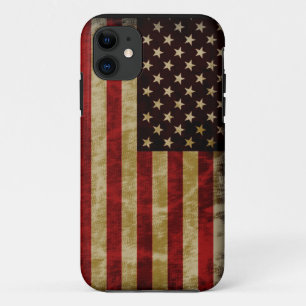 Etui iPhone Case-Mate Vieille gloire de rétro de style drapeau grunge