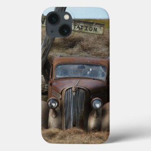Etui iPhone 13 Vieille voiture