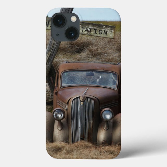 Coques Case-Mate iPhone Vieille voiture (Verso)
