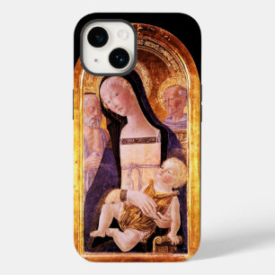COQUE POUR iPhone 14 VIERGE AVEC ENFANT ET SAINTS