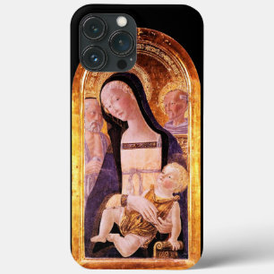 iPhone 13 PRO MAX CASE VIERGE AVEC ENFANT ET SAINTS