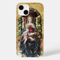 VIERGE AVEC ENFANT, Parchemin