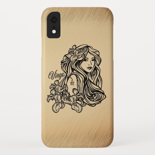 Coques Case-Mate iPhone Vierge du zodiaque aspect antique (Dos)