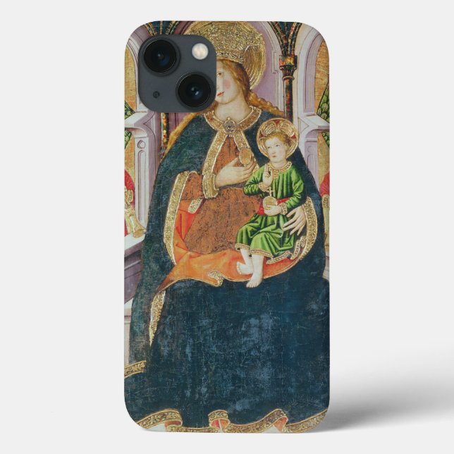 Coques Case-Mate iPhone Vierge et enfant avec musiciens anges (Verso)