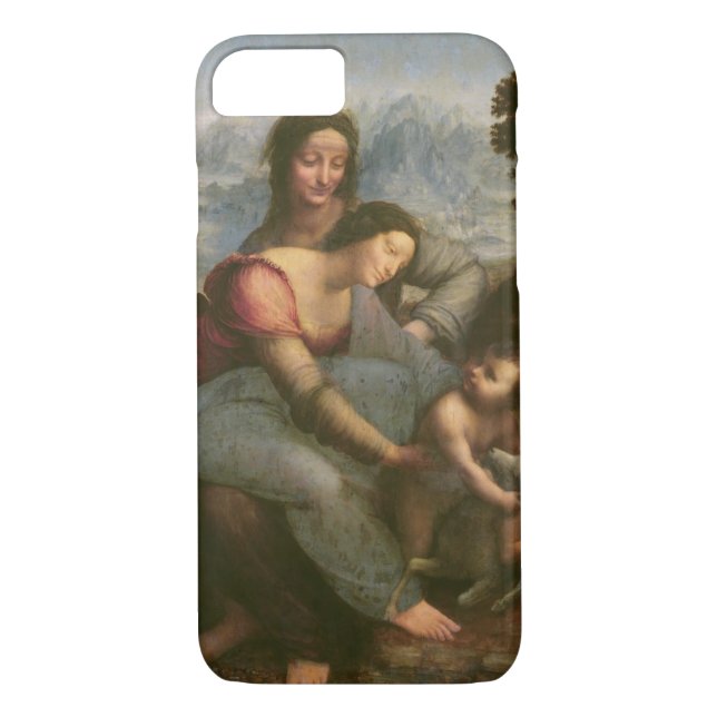 Coques Case-Mate iPhone Vierge et enfant avec St Anne, c.1510 (Dos)