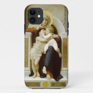 Coque Case-Mate iPhone Vierge, Jésus et St John de William Bouguereau-Th
