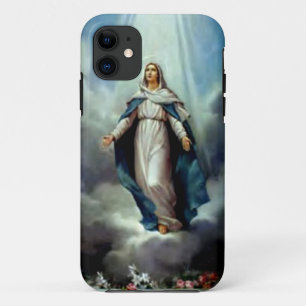 Coque iPhone 11 Vierge Marie béni - mère de Dieu