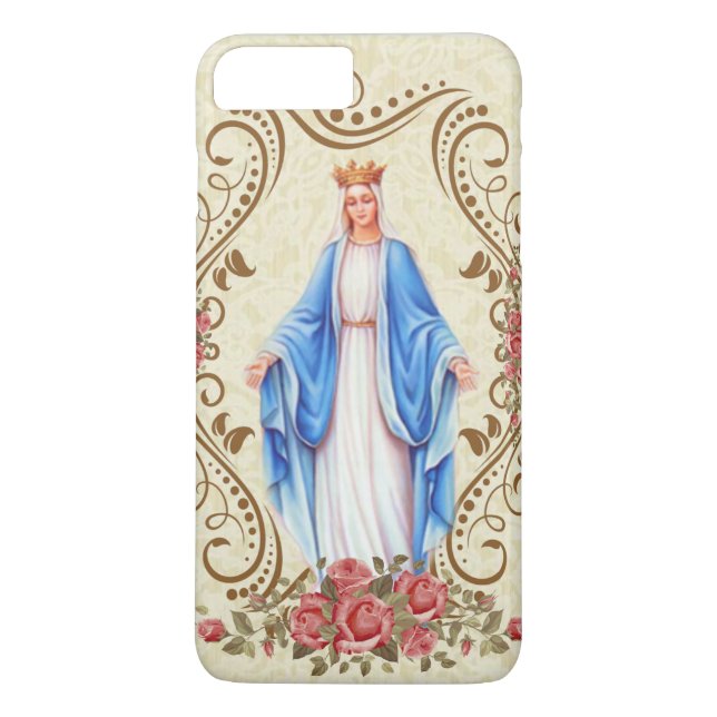 Coques Case-Mate iPhone Vierge Marie béni notre Madame de catholique de (Dos)