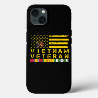 Case-Mate iPhone Case Vietnam Vétérinaire Distress American Flag 178