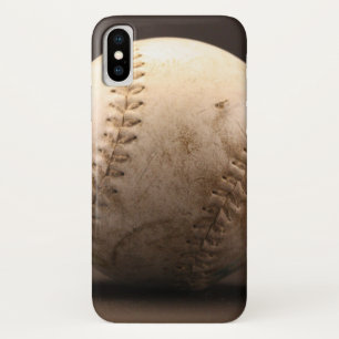 Coque Case-Mate Pour iPhone Vieux baseball en cuir avec piqûres
