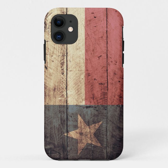Coques Case-Mate iPhone Vieux cas en bois de l'iPhone 5 de drapeau du (Dos)