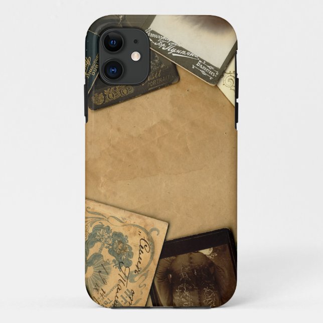 Coques Case-Mate iPhone Vieux clichés stationnaires vintages (Dos)