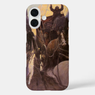 Coque Pour iPhone 16 Vieux Cowboys, Hold Up dans le Canyon par NC Wyeth
