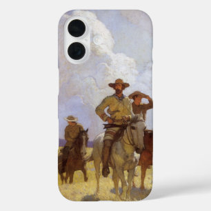 Coque Pour iPhone 16 Vieux Cowboys, Le Costume Parkman par NC Wyeth