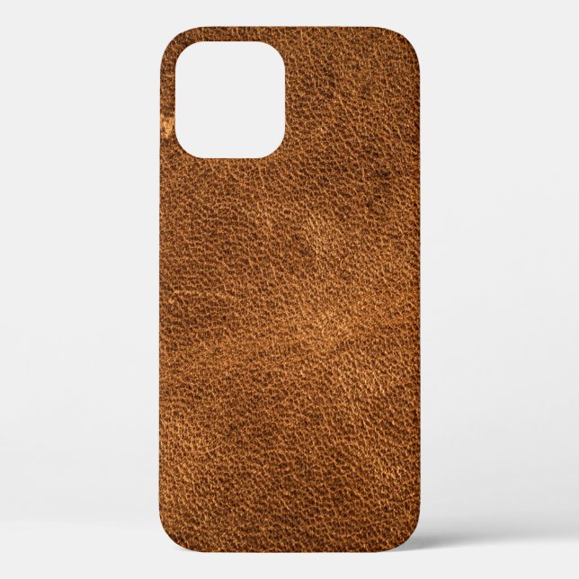 Coques Case-Mate iPhone Vieux cuir marron (Verso)