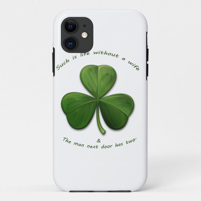 Coques Case-Mate iPhone Vieux dictons irlandais (Dos)