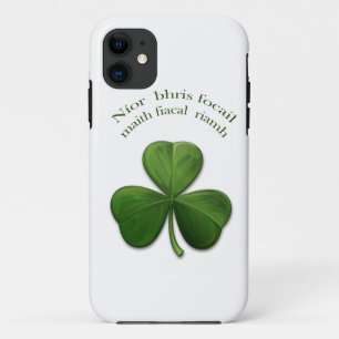 Coque Case-Mate iPhone Vieux dictons irlandais sur des produits de design