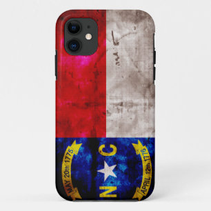 Coque Case-Mate Pour iPhone Vieux drapeau de la Caroline du Nord ;