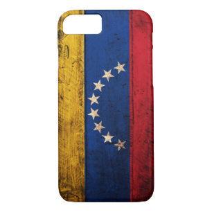 Etui iPhone Case-Mate Vieux drapeau en bois du Venezuela