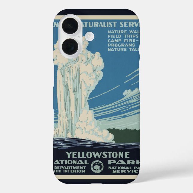 Coques Case-Mate iPhone Vieux fidèle à Yellowstone National Park (Verso)