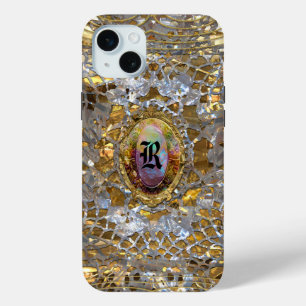 Coque Case-Mate iPhone Vieux Hollywood chic élégant Monogramme