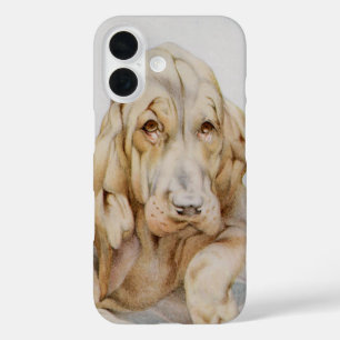 Coques iPhone 16 Vieux Limier Mignons, Chiots par EJ Detmold