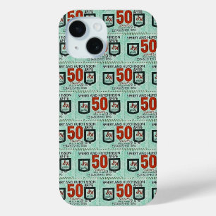 Coque Case-Mate iPhone Vieux timbres verts