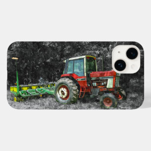 Coque Pour iPhone 14 Vieux tracteur international Painterly