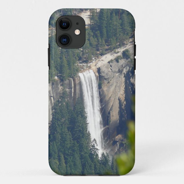 Coques Case-Mate iPhone View of Vernal Falls from Glacier Point (Dos)