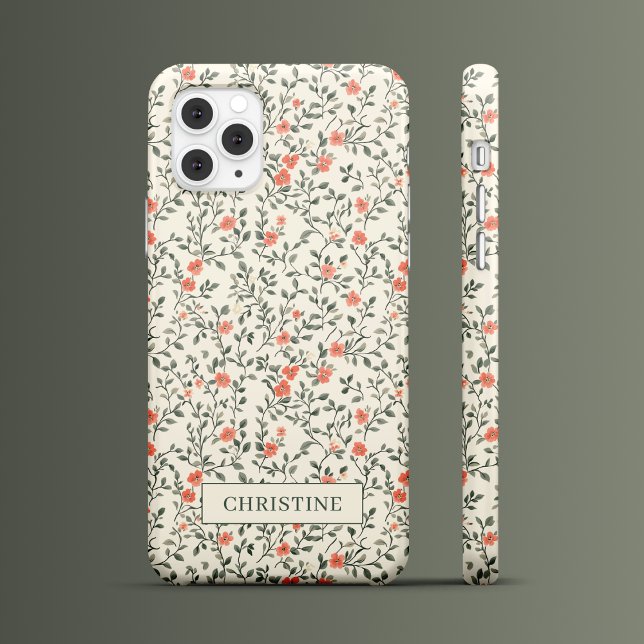 Coques Case-Mate iPhone Vignes florissantes (Créateur téléchargé)