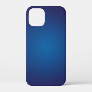 Coques Pour iPhone Vignette en bleu foncé profond