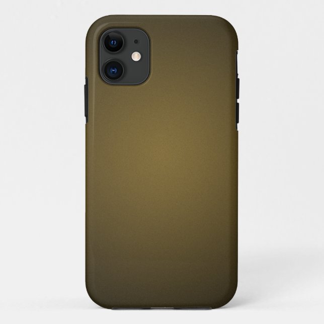Coques Case-Mate iPhone Vignette granuleuse marron et noir tendance (Dos)