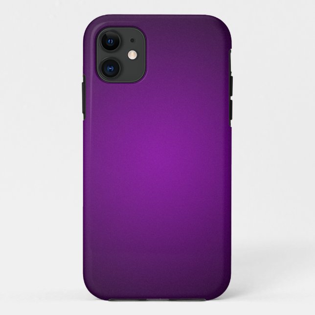 Coques Case-Mate iPhone Vignette Violet-Noir Grainy (Dos)