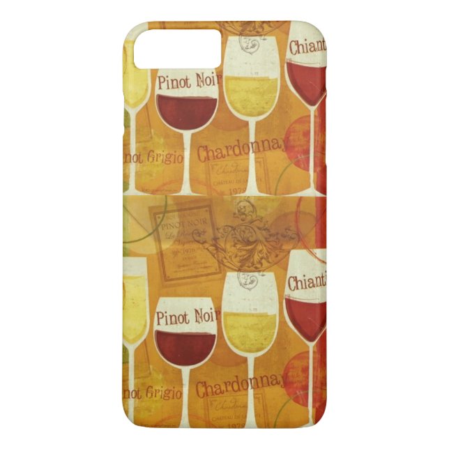 Coques Case-Mate iPhone Vignoble blanc rouge (Dos)
