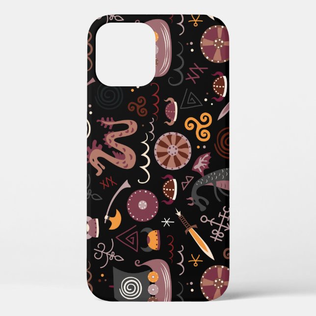 Coques Case-Mate iPhone Viking : Conception Graphique, Intransparente. (Verso)