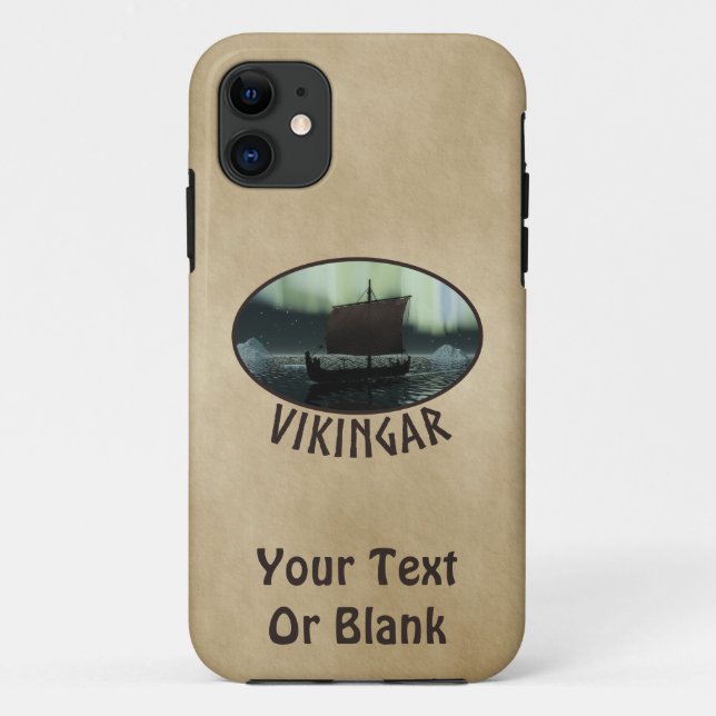 Coques Case-Mate iPhone Viking Navire Et Lumières Du Nord (Dos)