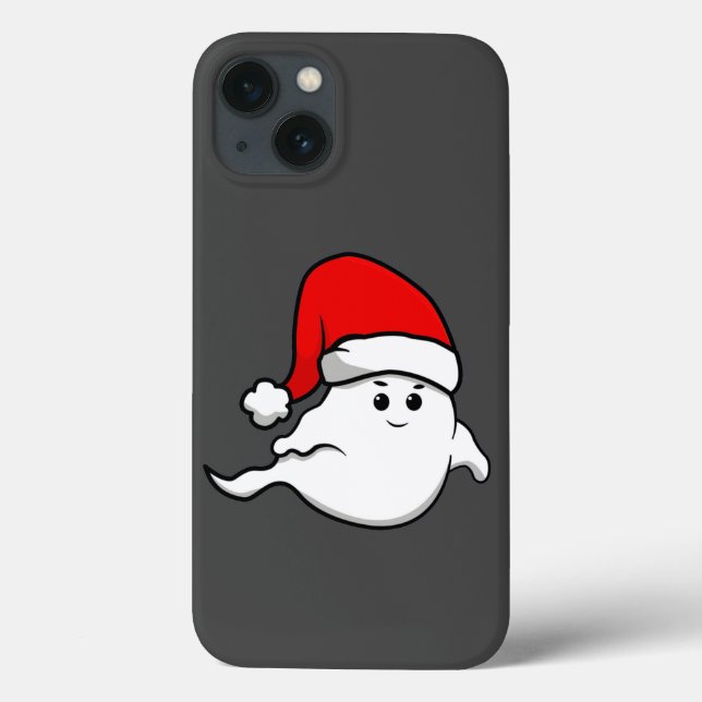 Coques Case-Mate iPhone vilain fantôme de Noël santa claus éffrayant dépla (Verso)