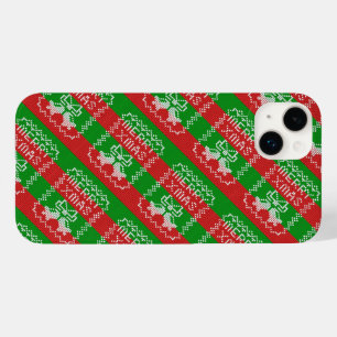 Coque Case-Mate iPhone Vilain pull motif sonnettes Joyeux fils Xmas