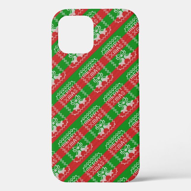 Coques Case-Mate iPhone Vilain pull motif sonnettes Joyeux fils Xmas (Verso)