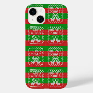 Coque Case-Mate iPhone Vilain pull motif sonnettes Joyeux fils Xmas