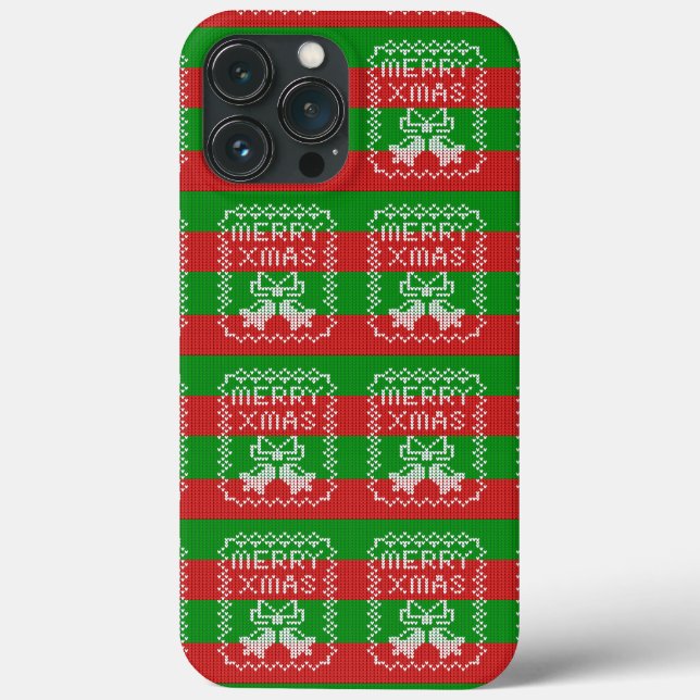 Coques Case-Mate iPhone Vilain pull motif sonnettes Joyeux fils Xmas (Verso)