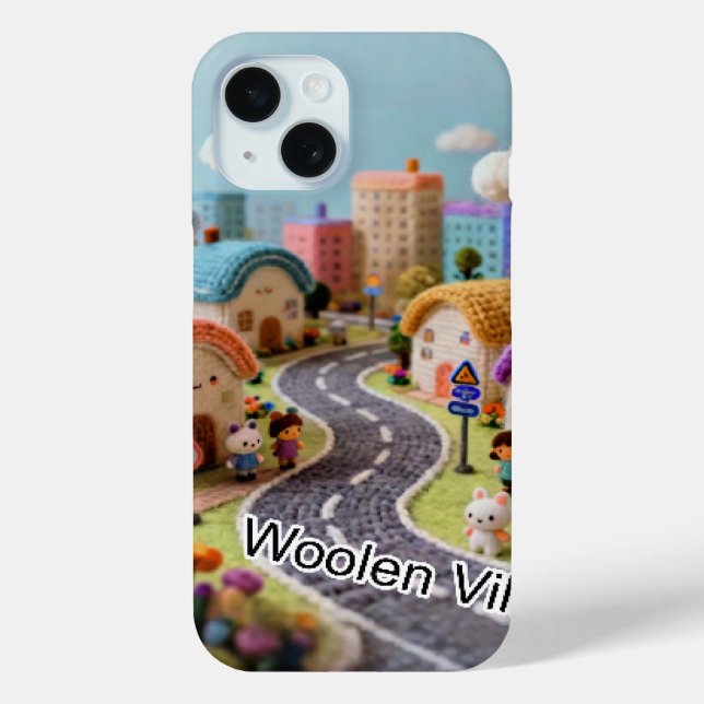 Coques Case-Mate iPhone Village Laineux  (Verso)