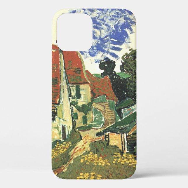 Coques Case-Mate iPhone Village Street à Auvers par Vincent van Gogh (Verso)