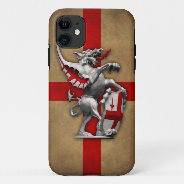 Coques Case-Mate iPhone Ville de dragon de Londres (Dos)