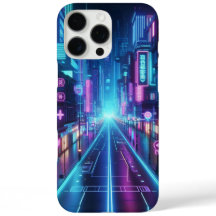 ville futuriste de néon