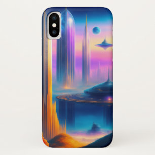 Case-Mate iPhone Case Ville futuriste sur une autre planète